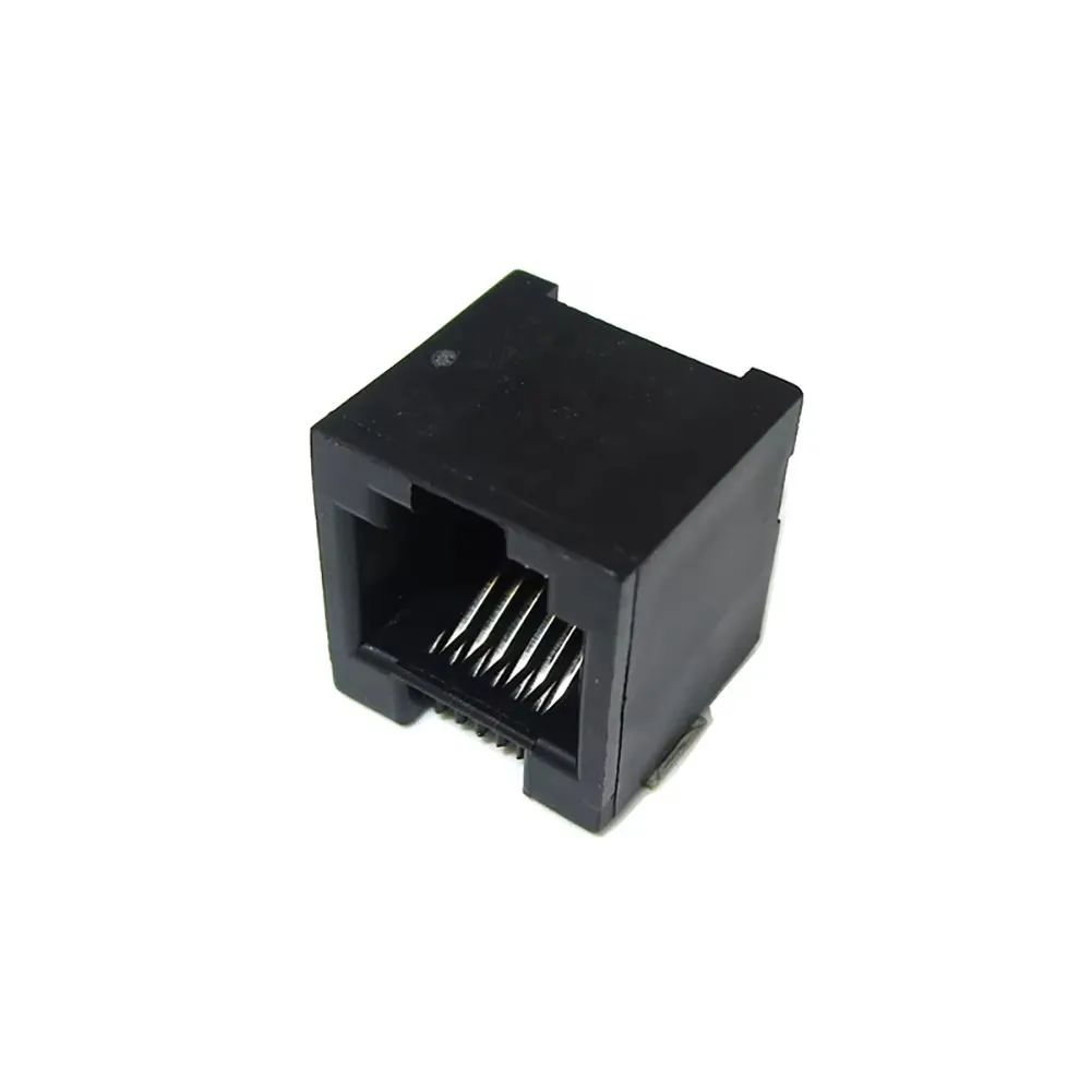 73305-111LF Modular Connector - Jack 6p6c (RJ11, RJ12, RJ14, RJ25) 90° Angle (Right Angle) Unshielded Cat3