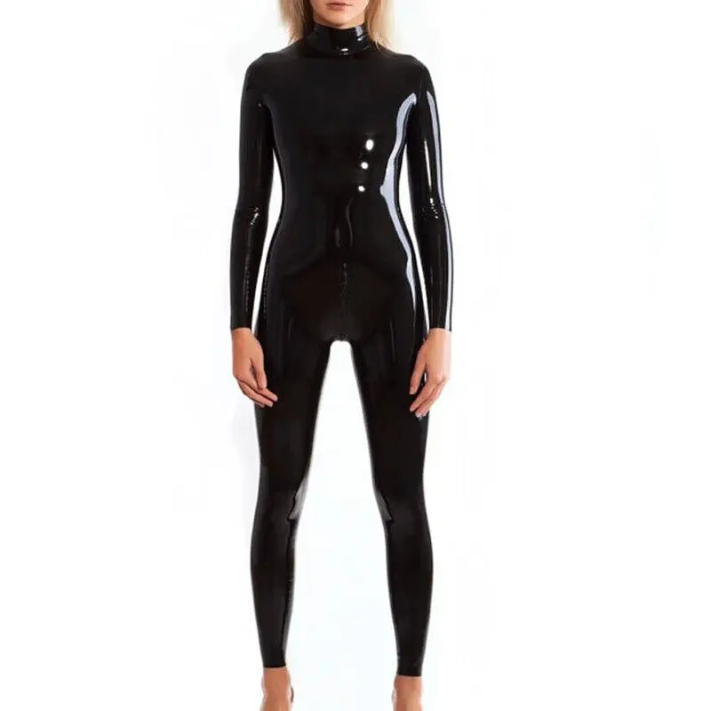 

Neu100% Latex Rubber Gummi Bodysuit Black Suit Fullbody Catsuit 0.4mm S-XXL