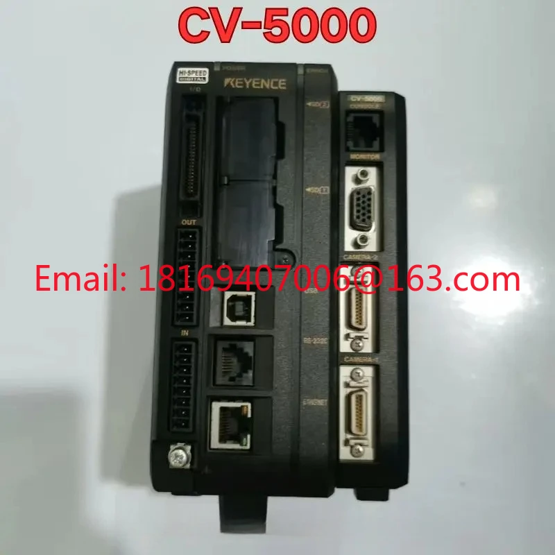 Der Funktionstest für den gebrauchten CV-5000 Vision Controller ist normal