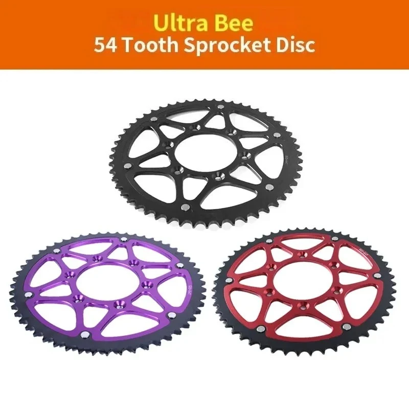 54 Tooth Sprocket Disc Plate For SURRON Ultra Bee Steel-clad Aluminum E-bike Off-road Dirtbike Motorcycle Accessories for SURRON