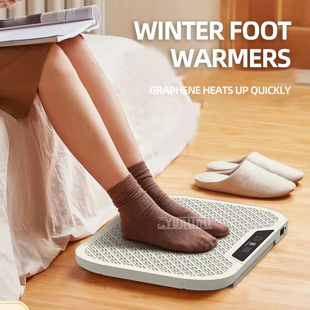 

Бытовая электрическая грелка для ног, интеллектуальный постоянный обогреватель, складной массажный обогреватель для офиса и домашнего использования Almohadilla Electrica