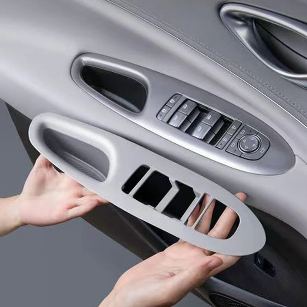 

Подходит для BYD Haishi 2025 года, дверной подъемник, оконная панель, силиконовая накладка, ящик для хранения, ящик для хранения, аксессуары для модификации интерьера