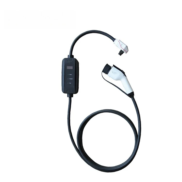 

Amppal New IP67 220V-380V 16/32A Type1 IEC62196 GB/T 202 Type 2 To Type 1 EV Charge Connector AC Charging Cable