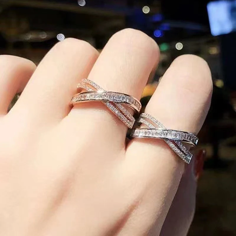 High-End Light Luxury Ring Cold Style Niche Design Simple Fashionable Ring