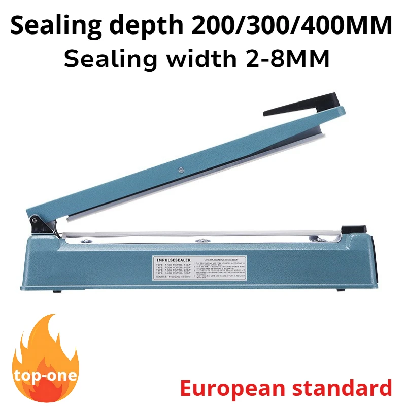 200/300/500mm Hand-operated Sealing Machine Gifts Festivals Candy Commercial Packaging Liquid Sealing Heat Shrink Film Sealing