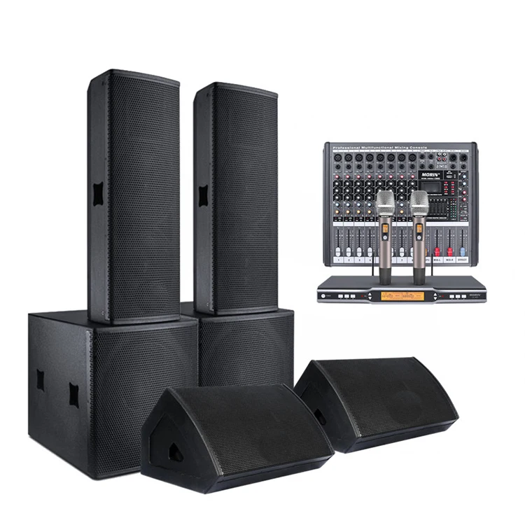 SHOW Q212S Dual 12 Inch Subwoofer Professional Audio Line Array Column Speaker 1000W 2-unit Inverting Subwoofer