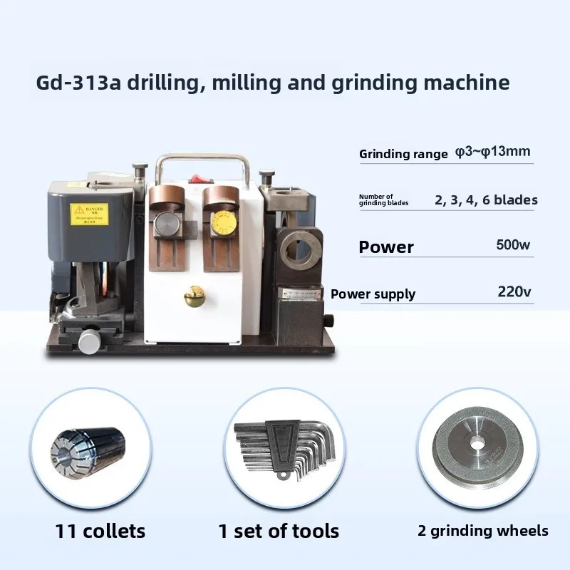 Precision 313A Multifunctional Drill Bit Compound Grinding Machine