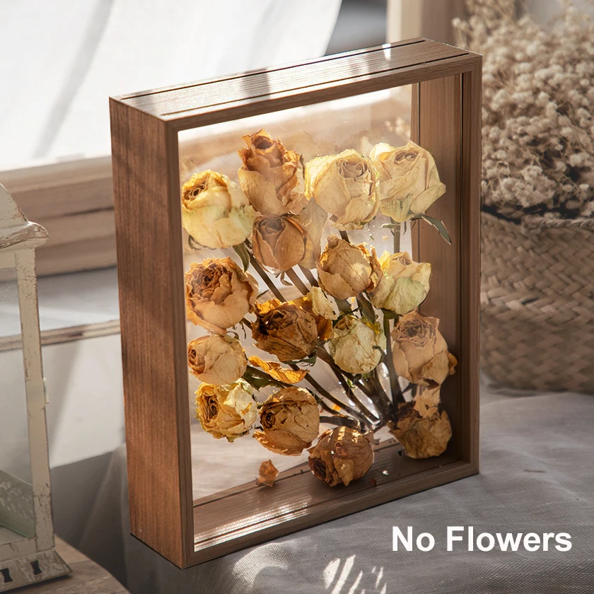 Clear Acrylic Double-Sided Shadow Box Frame