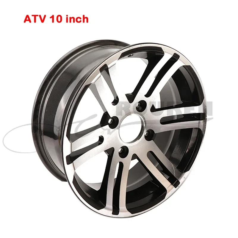 

ATV 10 Inch Front Wheel Aluminum Alloy Rims 10"x 8 Quad Chinese Off-Road 4 Wheel Motorcycle Motocross Hub