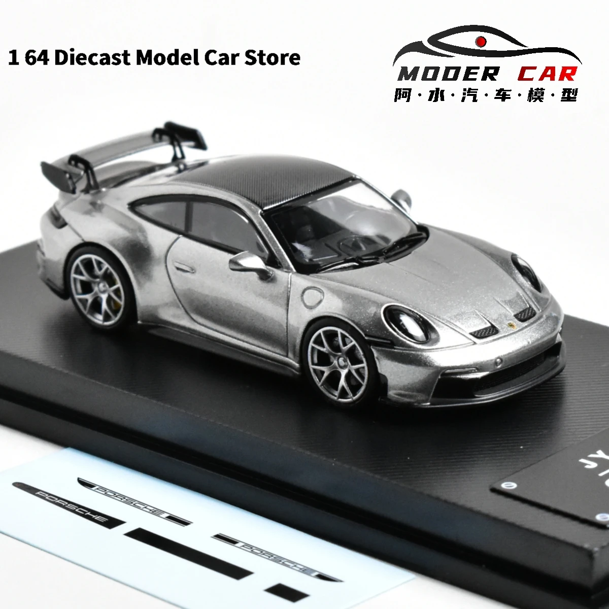 JY 1:64 911 GT3 청소년을 위한 선물 다이캐스트 모델 자동차