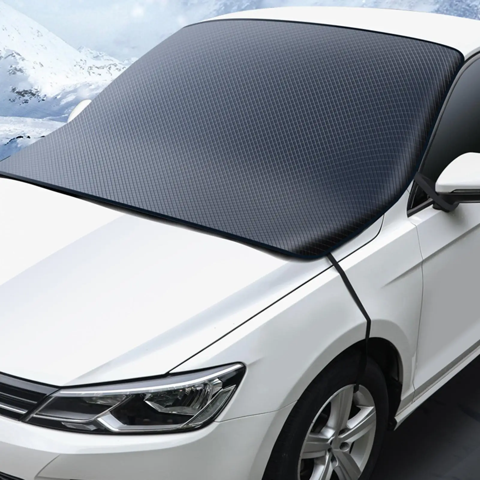 Car Windshield Cover Window Shade For Car Windshield Heat Resistant Waterproof UV Protection Blocker Screen Foldable Cover For