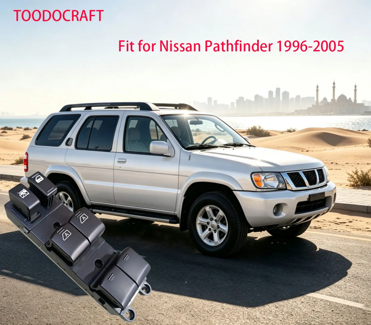 25401-5W900 LHD Master Power Window Switch for Nissan Pathfinder 1999-2005