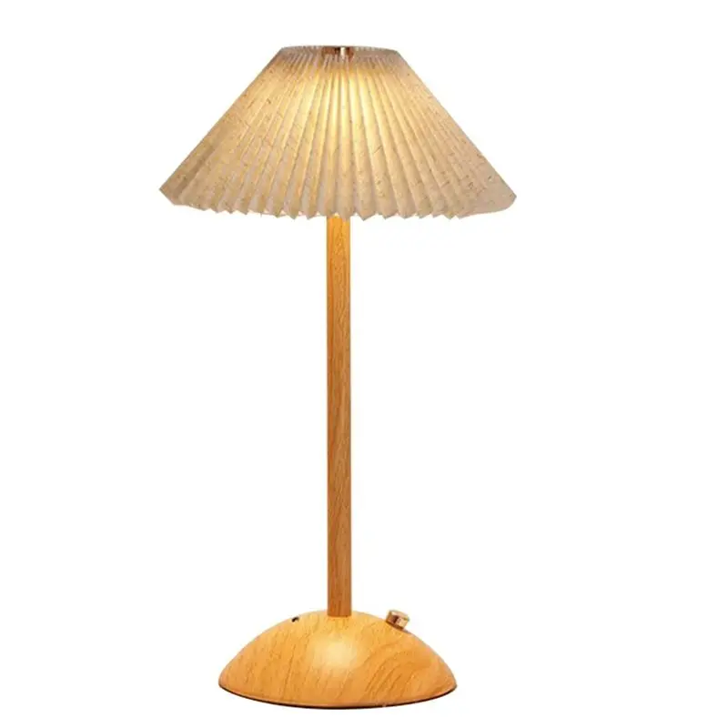 SDFC-Bedside Sleeping Light 3 Color Dimmable Nightstand Light Rechargeable Decorative Table Light With Base Bedroom Living