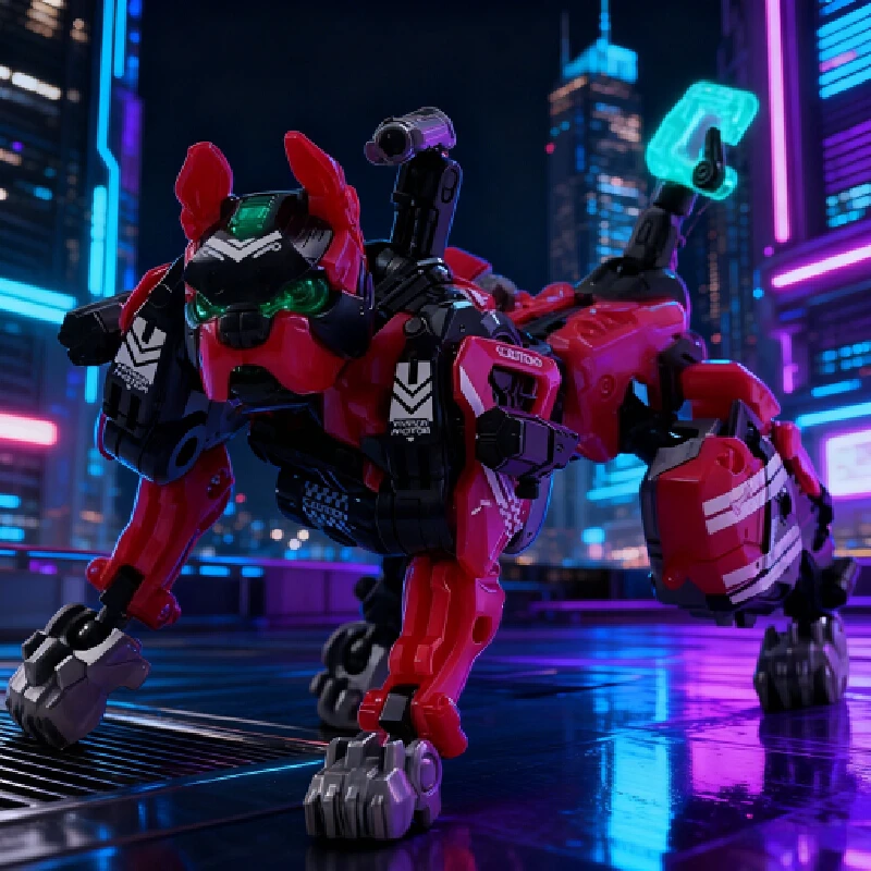 52 speelgoed Hot Verkoop Beest Box Serie Giant Claw Hond Vervorming Speelgoed Assemblage Model Tij Spelen Guochuang Mecha Hand Vakantie gift