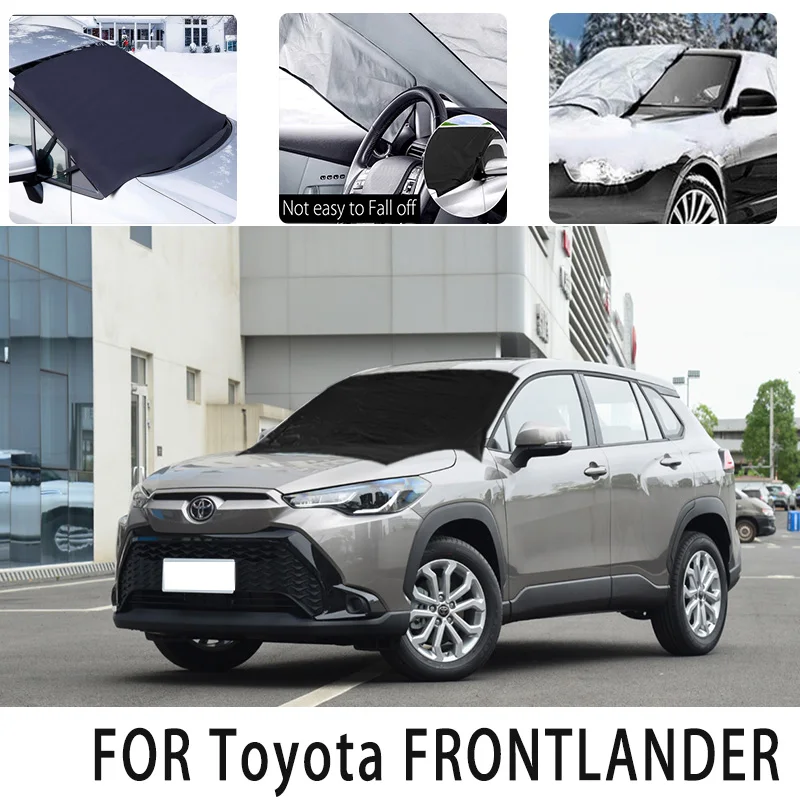 

Car snowcover frontcover for Toyota FRONTLANDER auto heat insulation sunshade Antifreeze wind Frost prevention car accessories