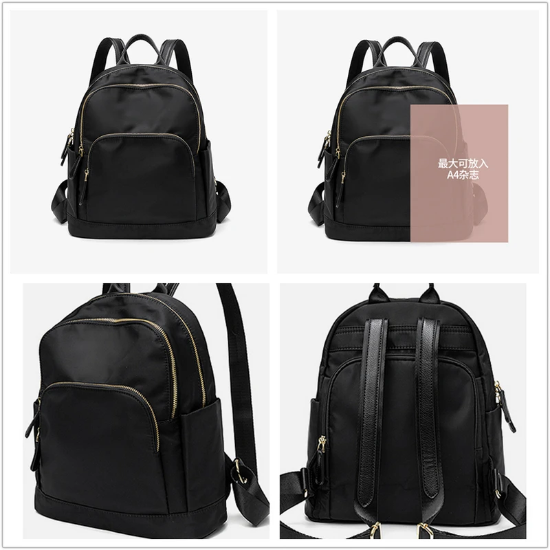 Travel Backpacks for Women Durable Oxford Fabric Large School Bookbag Female Bag Waterproof Korean Backpack New Fashional Design