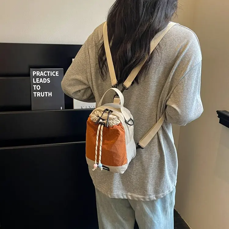 2026 New Multifunctional Lightweight Outdoor Cycling Water Bottle Phone Bag Diagonal Backpack Nylon Material Commuter Style