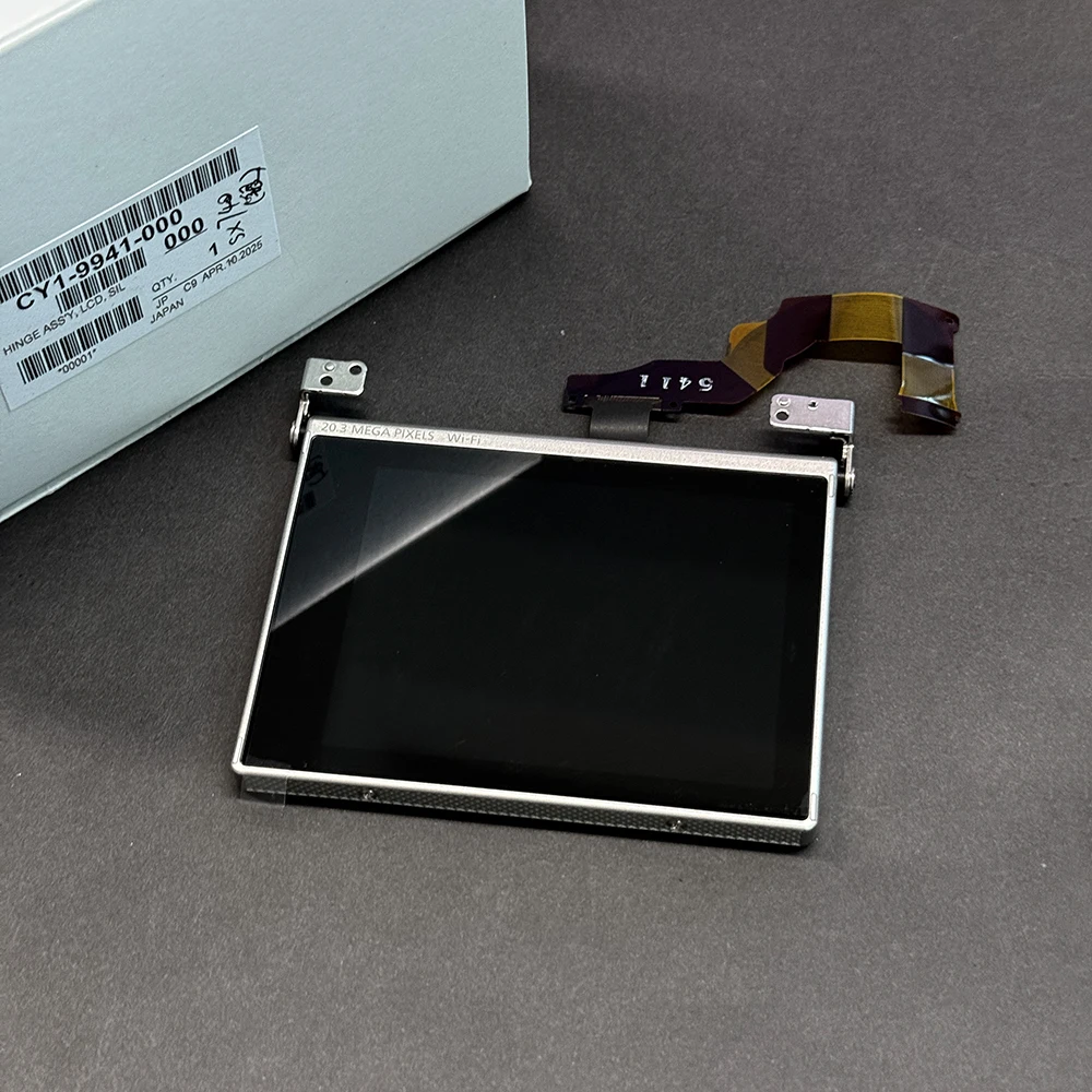 NEW Original For Canon SX740 HS LCD Screen Display With Cover Hinge Flex Camera Repair Parts