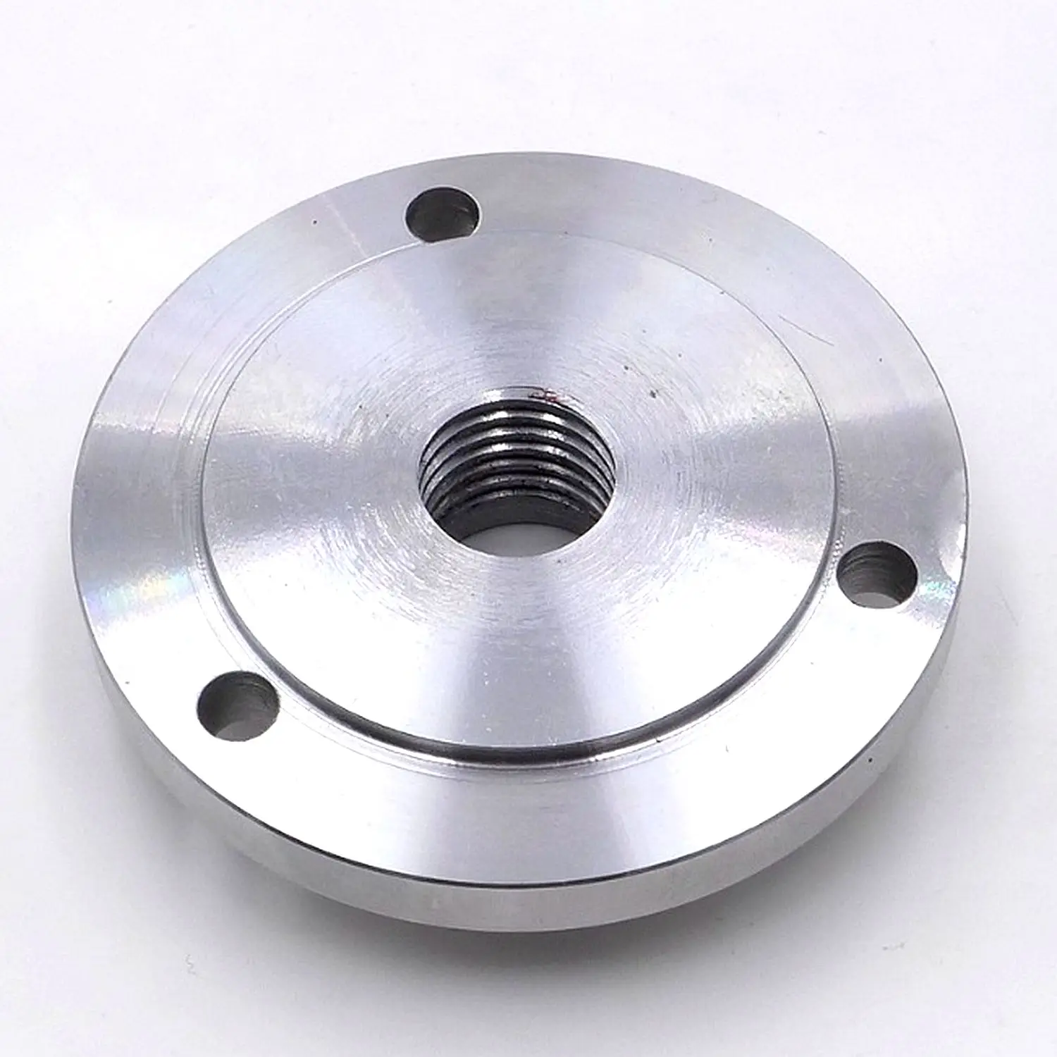 M33x3.5mm Spindle Thread Flange Back Plate | Adapter for K11/K12 Metal Chucks (80/100/125mm) Wood Lathe