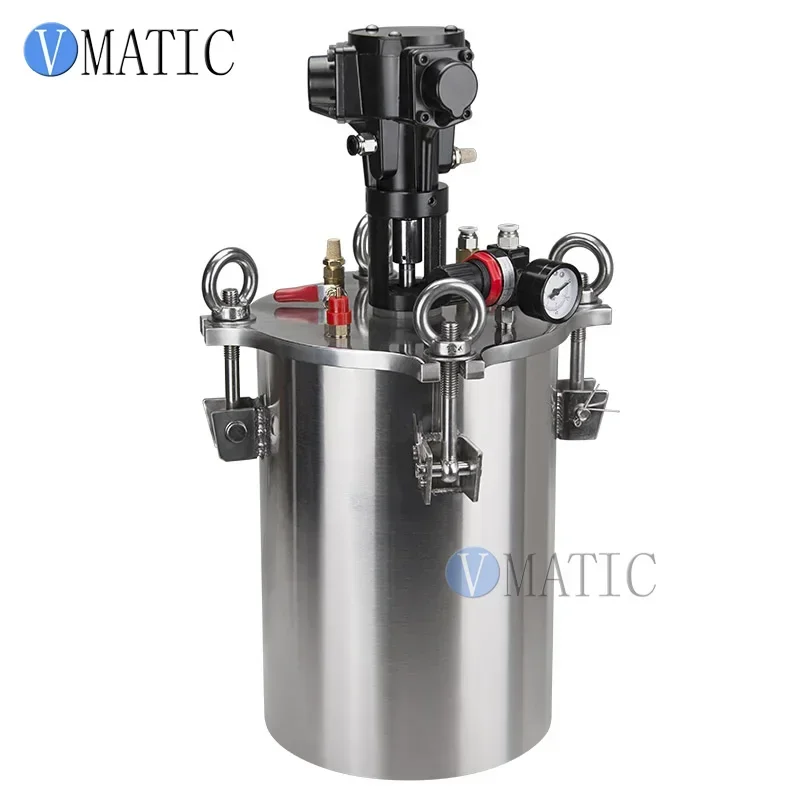 Free Shipping Quality Pneumatic Mixing Stainless Steel Air Pressure Glue Dispensing Pressure Tank/Pressure Container