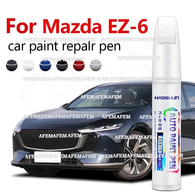 For 2024-2025 Mazda EZ-6 Paint Scratch Repair Accessories Blue 42M Gray 46G 12M White 25D Red 46V Gold Car Paint Repair Pen