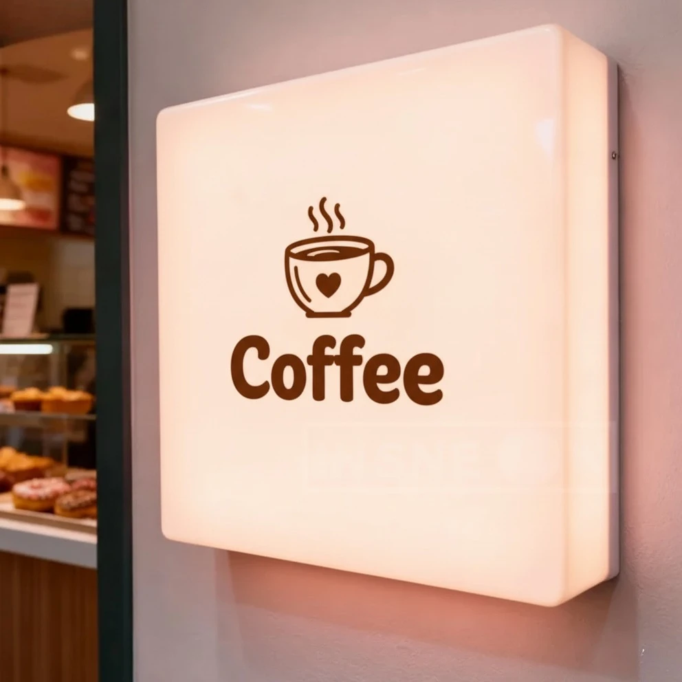 Custom LED Neon Light Box - Eye-Catching Wall-Mounted Luminous Metal/Acrylic Letter & Logo Signage for Home, Business & Outdoor