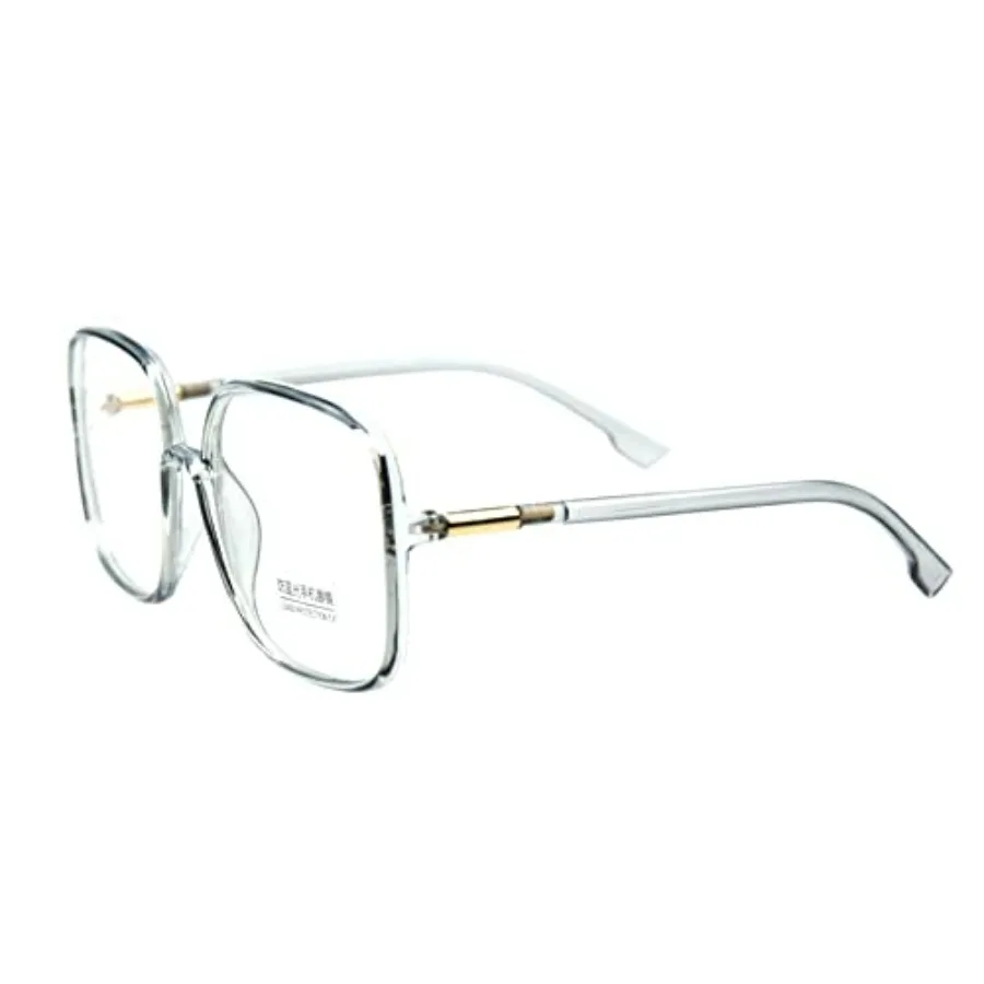 

Woman's New Retro Blue Light Blocking Glasses Big frame Nerd Eyeglasses Frame Anti Blue Ray Computer Game Glasses