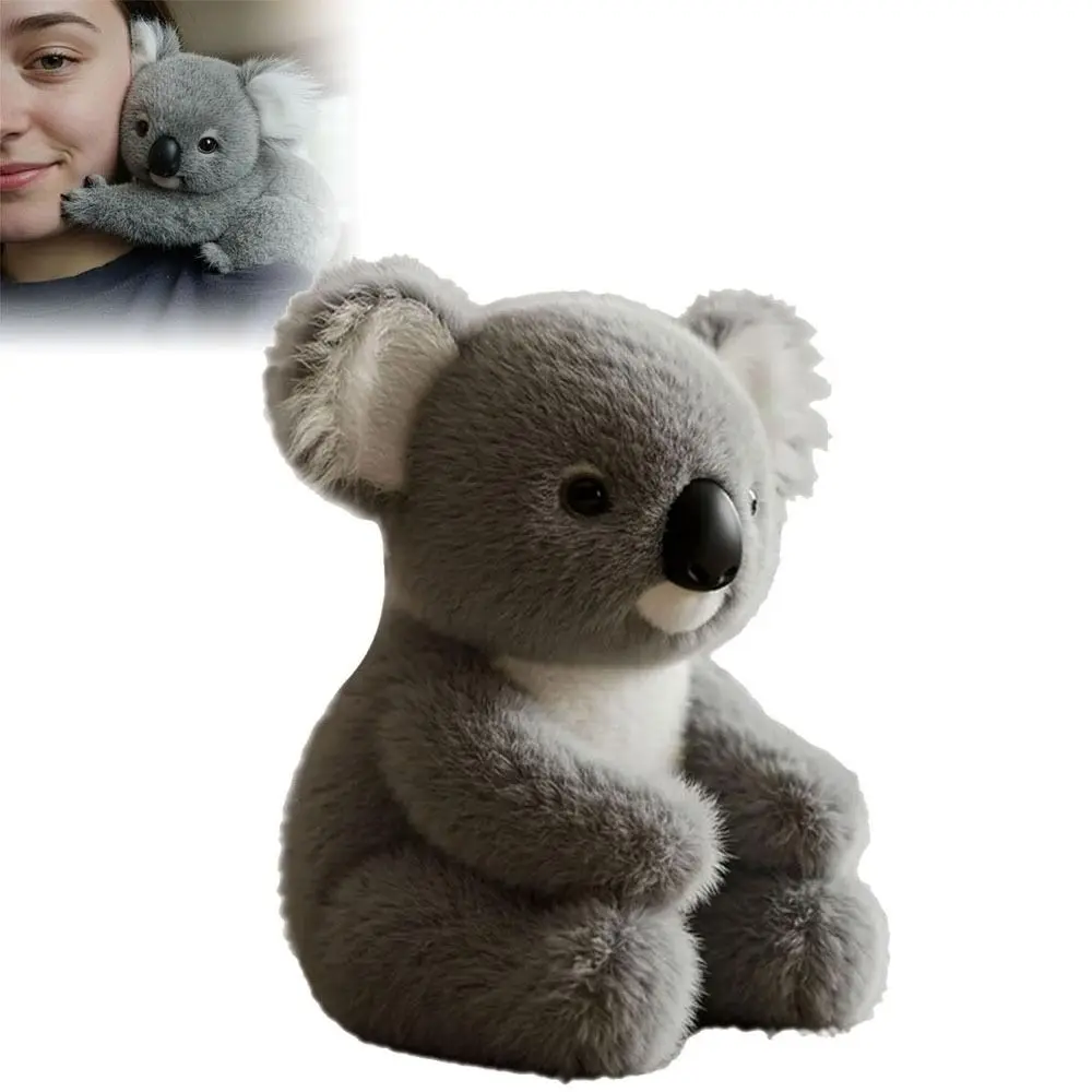 Juguete de peluche Koaly suave, juguetes de peluche de movimiento Natural, almohada de felpa de soporte emocional para soporte emocional