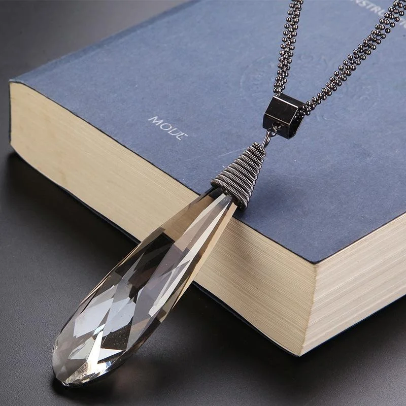 

Long Pendant Nelace Sweater Chain Women's Ele Cross-Border Ss Tassel Decorative Accories Versatile Luxury Light