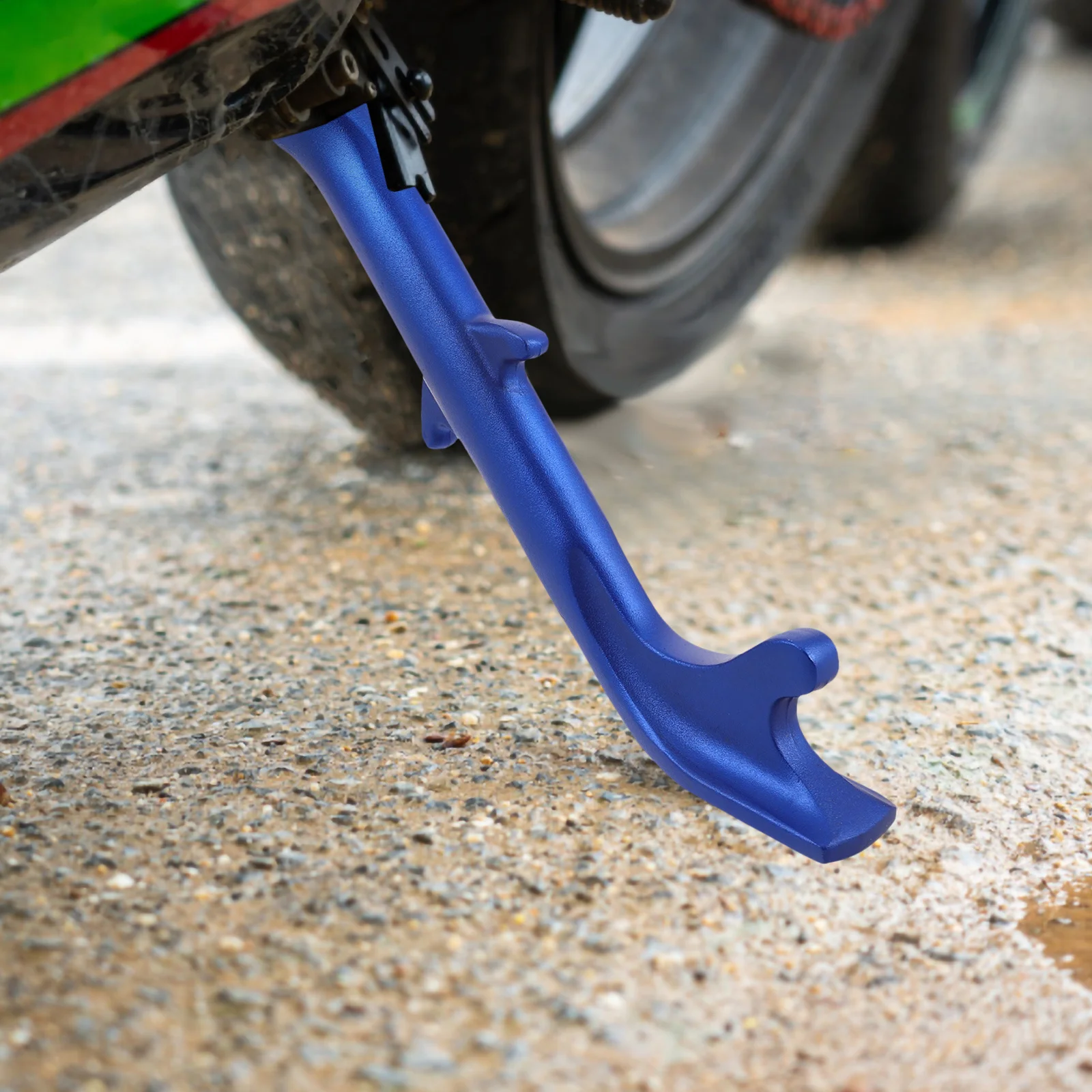 

Aluminum Alloy Motorcycle Side Kickstand Heavy-Duty Stable Parking Stand for Electric Scooters Motorbike Bikes Outdoor Use