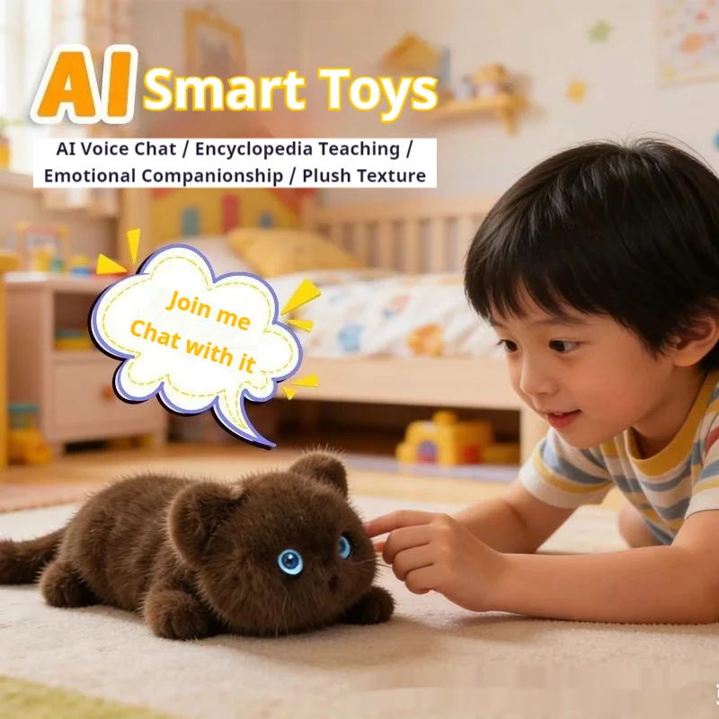 Hot new Intelligent Ai Talking Plush Toy Desk Companion Cute Stuffed Doll Best Friend Gift For Classmate Girls Birthday Gift