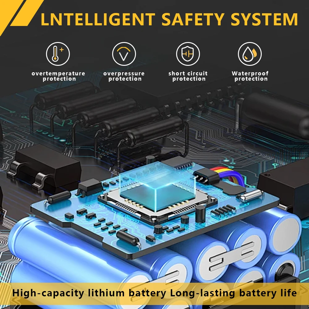 For Dewalt 20V 8Ah 10Ah  6000mAh 21700 Tools Lithium-Ion Battery For Dewalt 20V DCB206 DCB200 DCB205 DCF845 DCF850 DCF892 DCF911