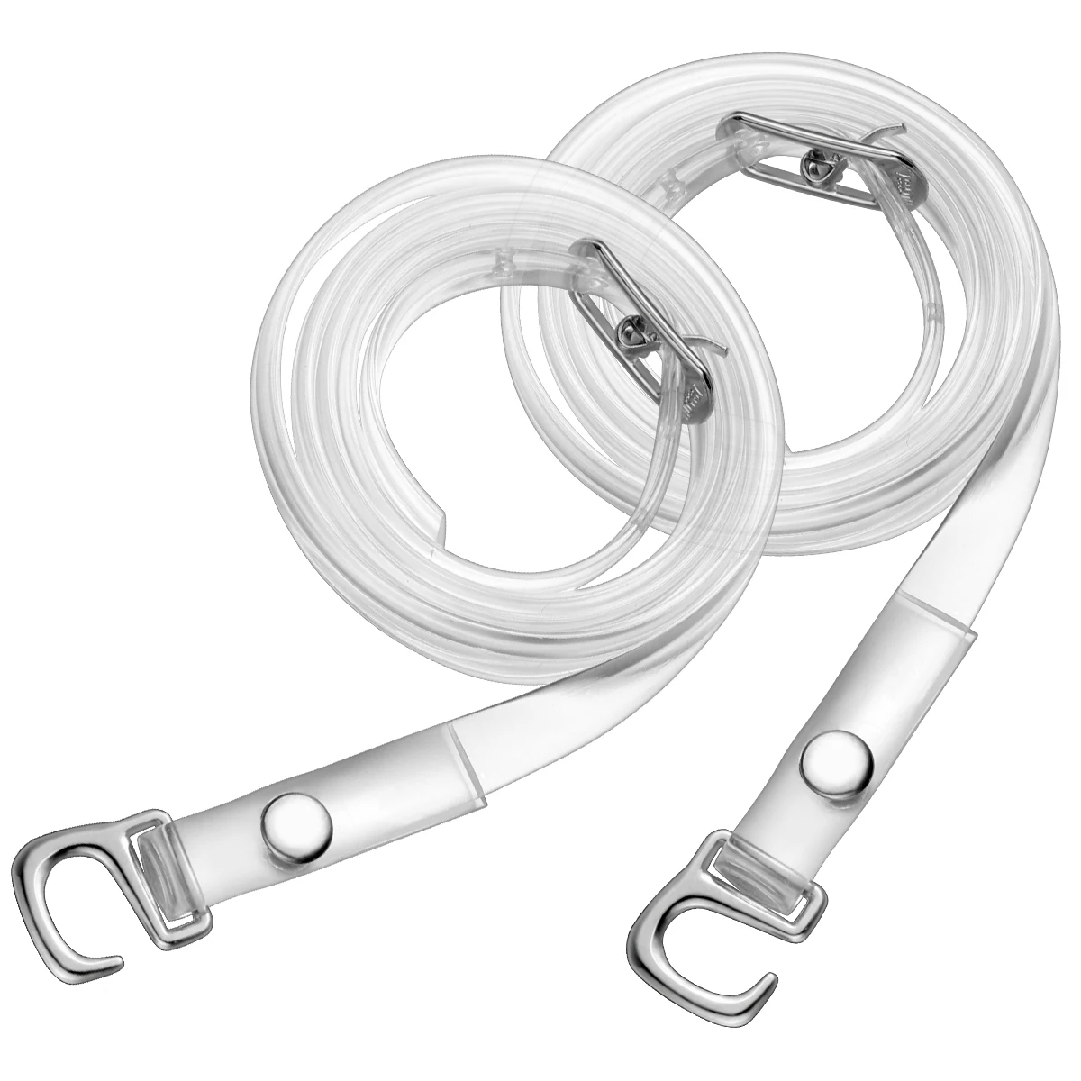 

Transparent Shoelaces for Heels Adjustable Clear Straps Anti Slip Buckle Women Shoes Accessories Reusable Stretch for Dancing