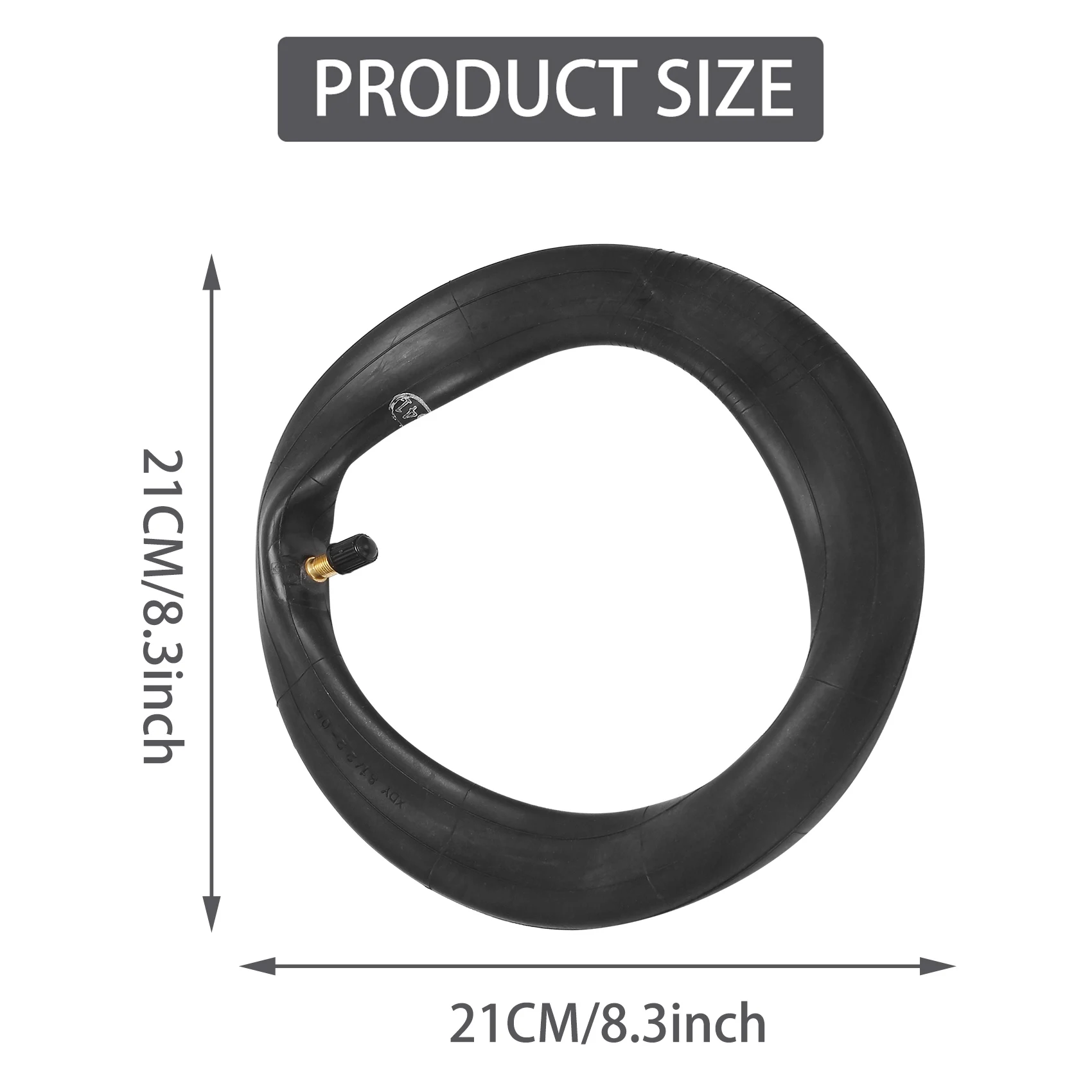 Athletics 10Pcs Electric Scooter Tire 8.5 Inch Inner Tube Camera 8 1/2X2 for Xiaomi Mijia M365 Spin Bird Electric Skateboard
