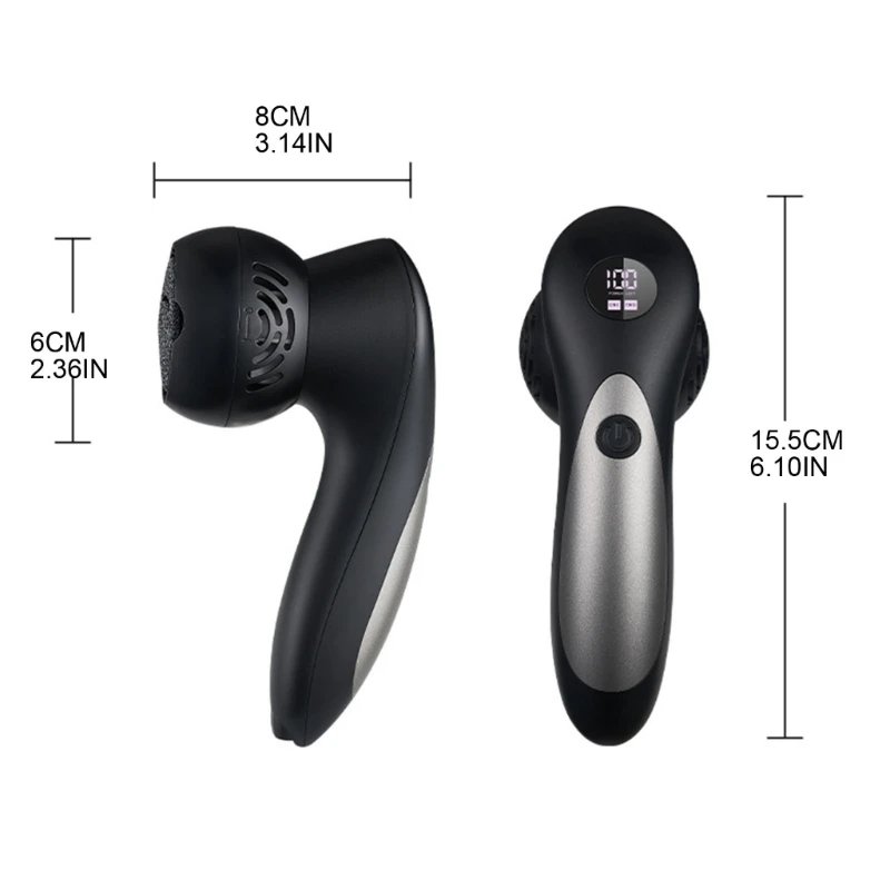 เครื่องกำจัดแคลลัสไฟฟ้าสำหรับเท้า ตะไบเท้าแบบชาร์จไฟได้ Hard Skin Remover Professional Pedicure Calluses Dead Skin