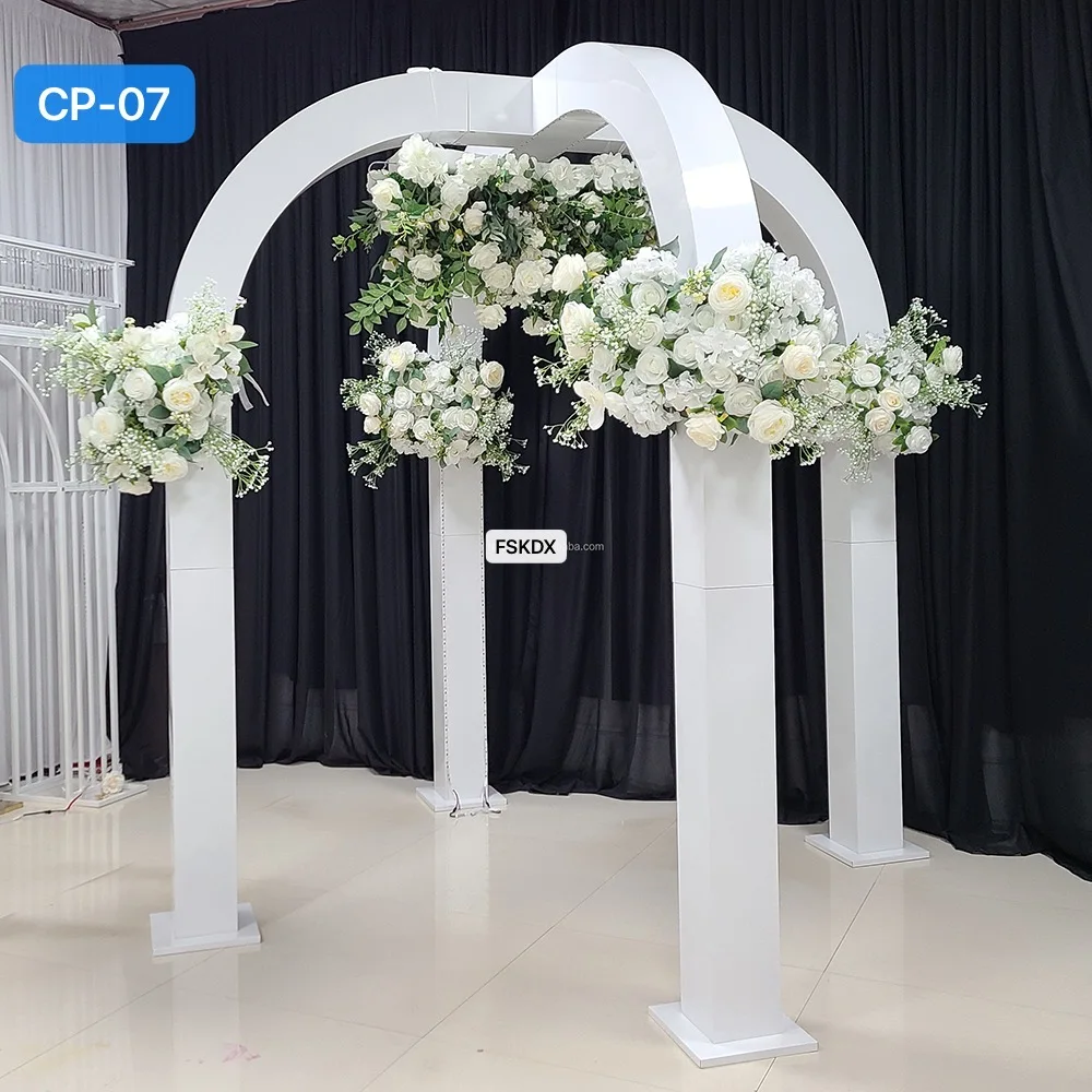 Wedding Decoration Canopy Transparent Clear Acrylic Wedding Mandap Chuppah