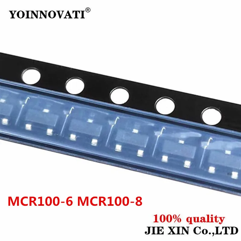 200Pcs MCR100 MCR100-6 MCR100-8 100-8 SOT-23 module