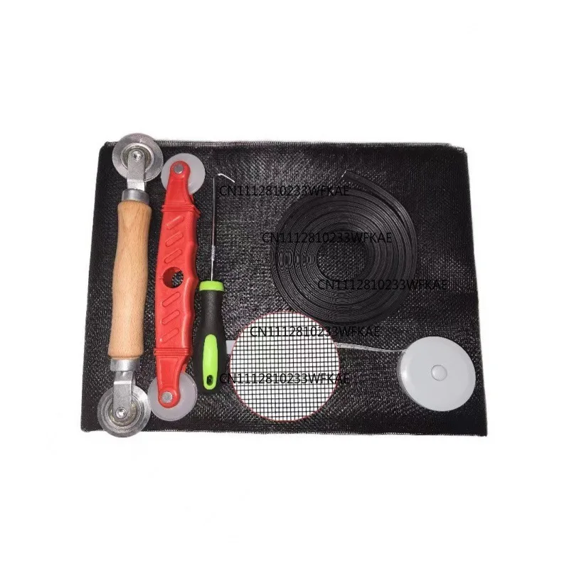 Glass fiber window screen screen cutting self-installed thickened insect-proof net glass fiber flame retardant