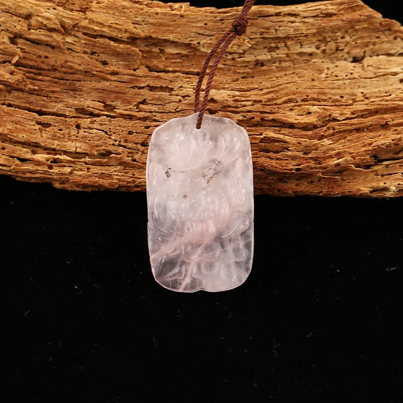 B&F Pink Quartz Earring Beads for Jewelry Making, Handmade Natural stones beads, Stones for jewelry Making Supplies