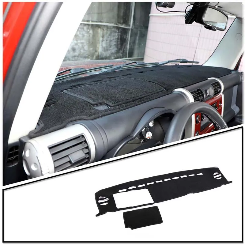 

For Toyota FJ Cruiser 2007-2021 LHD RHD Dashboard Pad Car Dashboard Cover Mat Shading Pad Sun Protection Pad Dust Pad