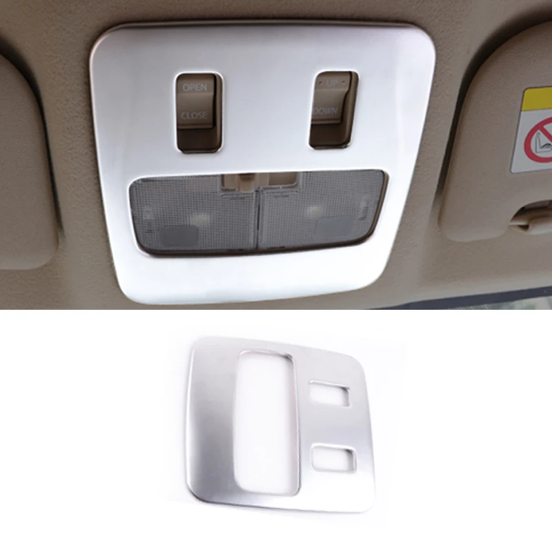 ABS Matte For Toyota Vios/Yaris sedan 2014 2015 2016 front reading Lampshade panel Cover Trim Car Styling Accessories 1pcs