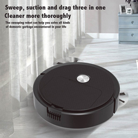 Intelligent Sweeping Robot with Long Battery Life Low Noise Design Compact House Cleaning Machine for Hard Floor and Pet Hair