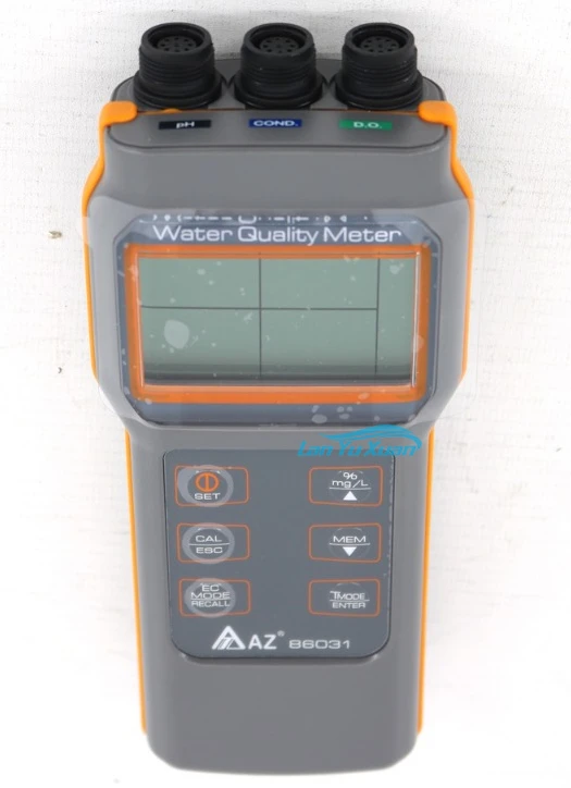 Professional AZ86031 Portable Water Quality Meter Dissolved Oxygen Tester AZ86031 PH Conductivity Salinity Temperature Meter