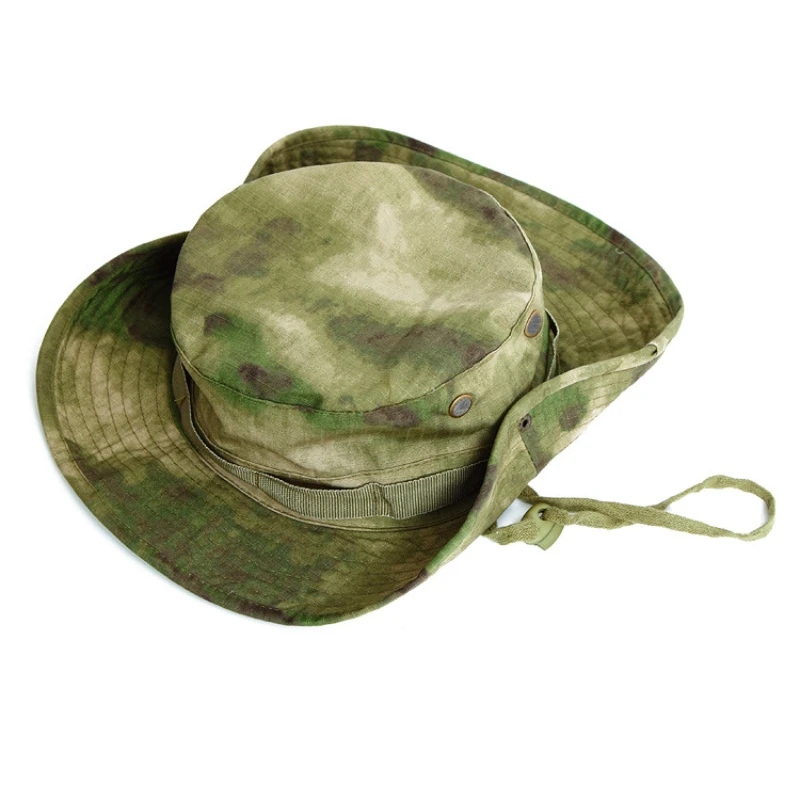 

Outdoor Bucket Hat Camouflage Boonie Hat Thicken Fisherman Hat Airsoft Hunting Hiking Climbing Camping caps