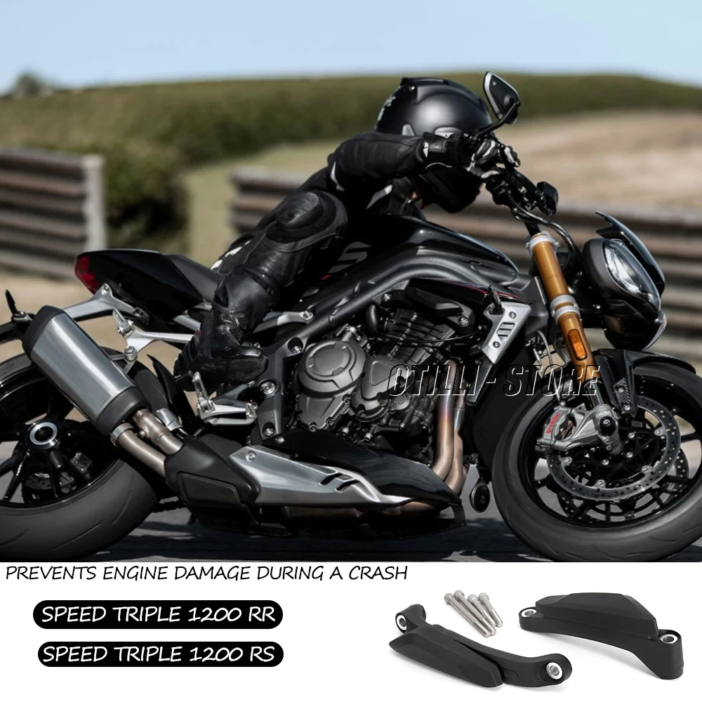 

Для SPEED TRIPLE 1200 RR RS слайдер рамы мотоцикла, защита от падения, защита двигателя для Speed Triple 1200RS 1200RR