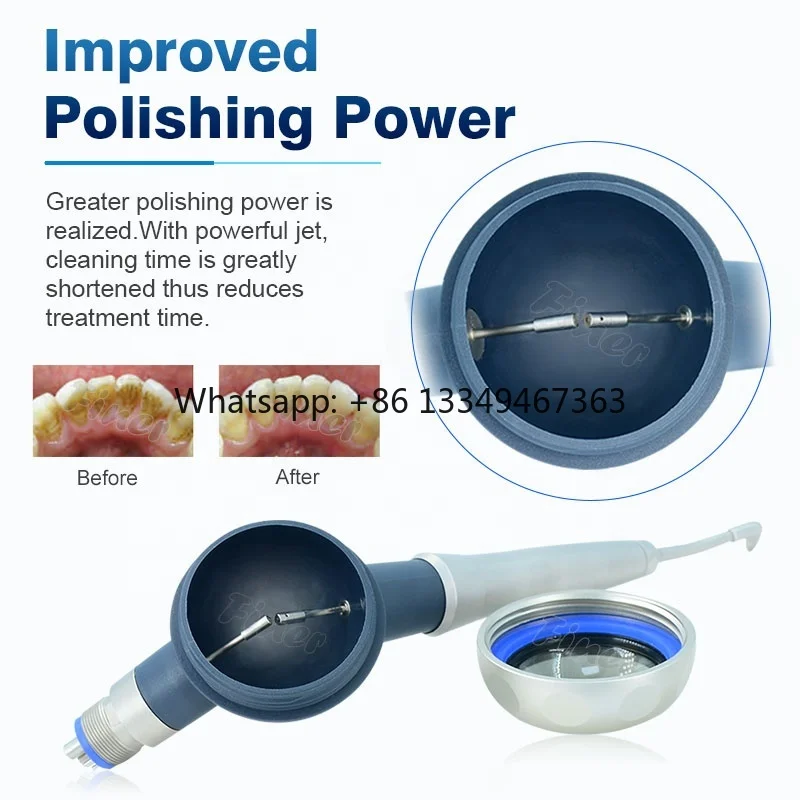 

Prophy Mate Teeth Cleaning Whitening Airpolishing Therapy air Powered Tooth Polishing System factory