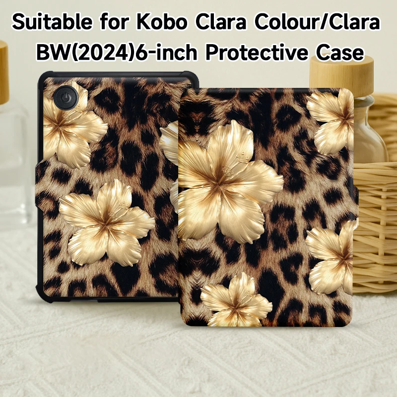 Universal 6/7inch E-reader case for Kobo Clara Colour/Clara BW（2024）/Kobo Libra Colour and Kindle Paperwhite 5，Kindle 10/11/12