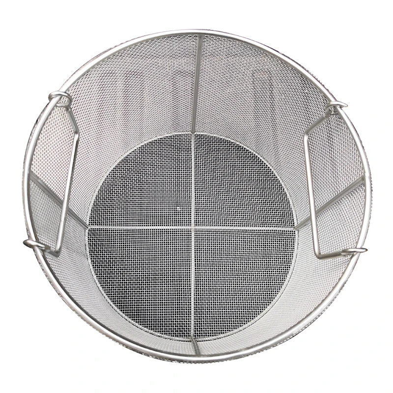 

Stainless steel cleaning basket round sterilization basket filter basket lifting equipment sterilization