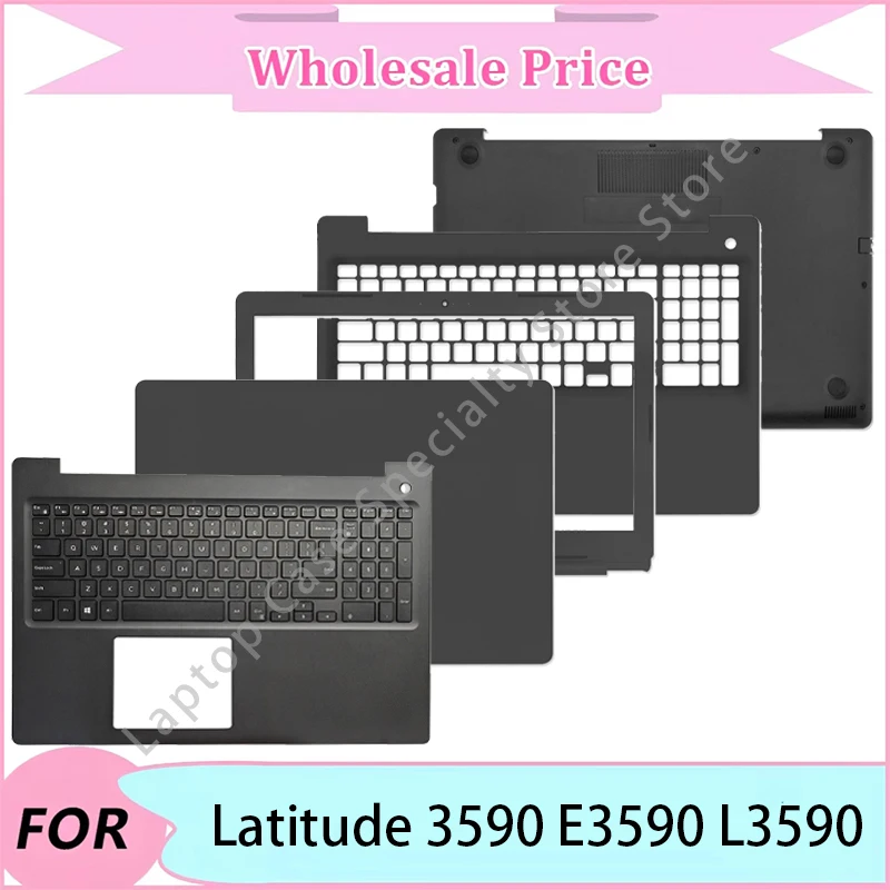 

NEW For Dell Latitude 3590 E3590 L3590 Laptop LCD Back Cover/Front Bezel/Upper Palmrest/Bottom Case/Keyboard