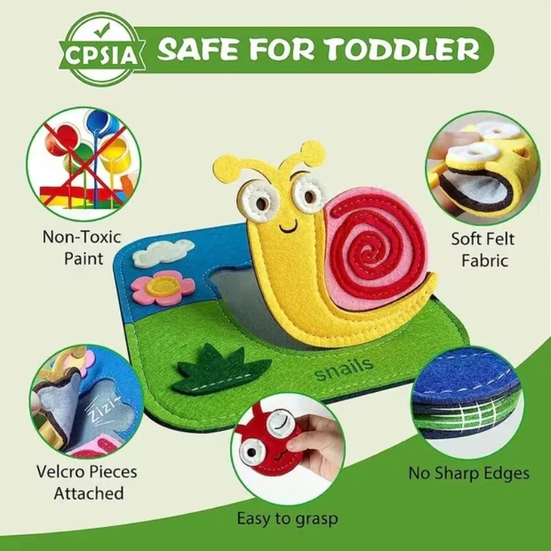 

Детская просветительская карта, 3D головоломка-головоломка, игрушка-головоломка из фетра, сделай сам, головоломка, сказка, Монтессори, развивающее обучение, веселая головоломка